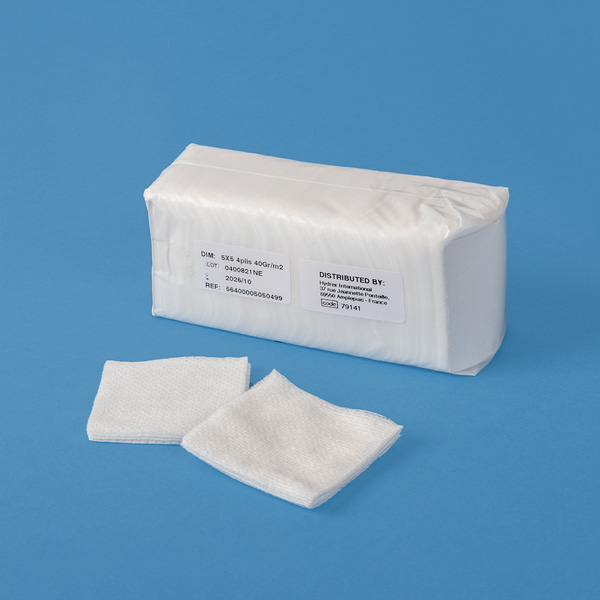 Compresses Stériles en non tissé 10x10cm – 50×2SANTECARE - LPPR - IDC-Pharma